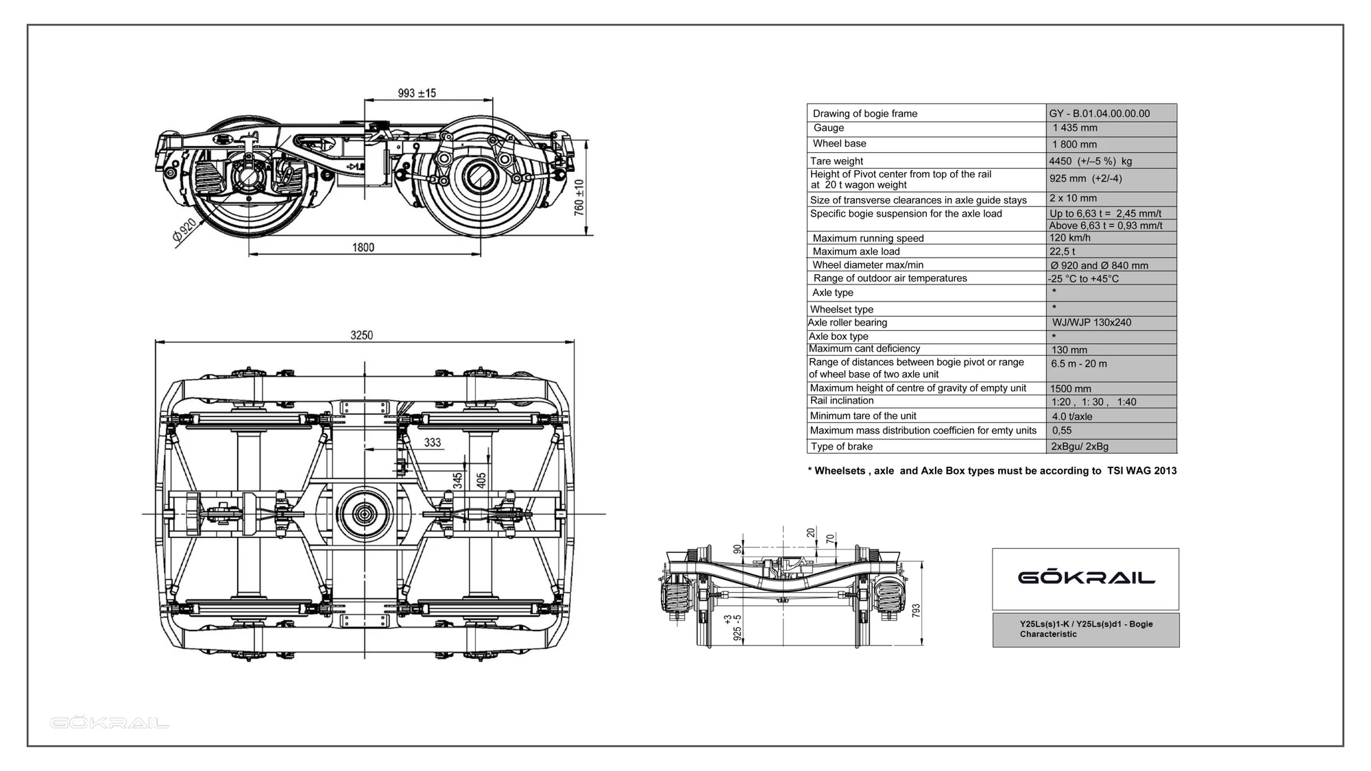 Y25Ls(s)1-K Teknik Çizimi